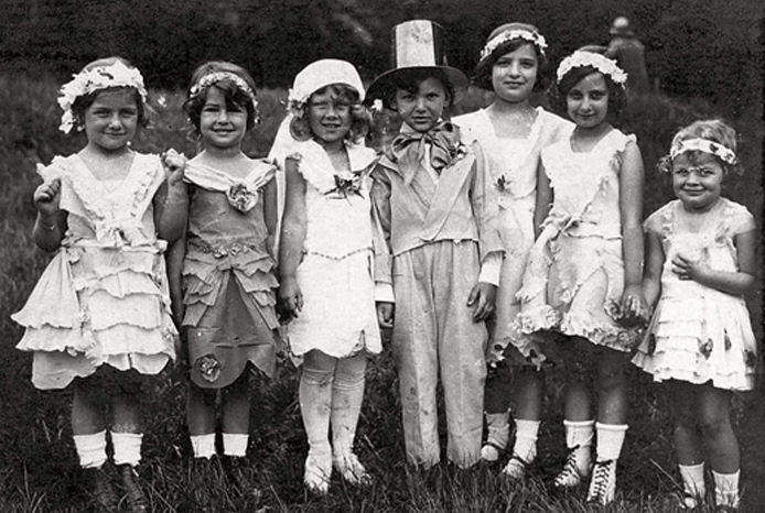 Jewish kindergarten children in Vienna, 1930